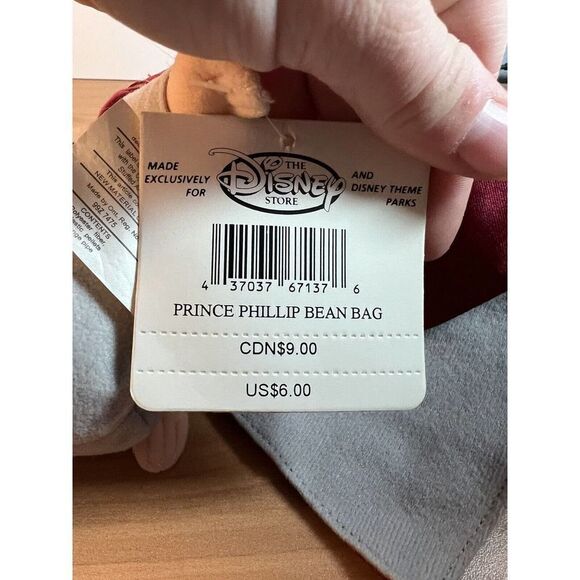 PRINCE PHILLIP Disney Vintage Plush - Picture 8 of 8